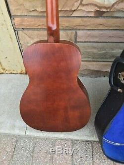 Vintage Harmony Stella Guitar Steel Reinforced Neck Made in USA W / CASE