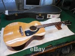 Vintage Jumbo ARIA Acoustic Guitar Made In JAPAN beautiful rare Spruce Top