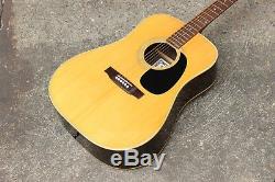 Vintage K. Suzuki & Co Martin Style Acoustic Guitar Made in Japan