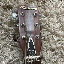 Vintage Kimbara Classical Model 42 Guitar 1960/70s FCN London Made in Japan