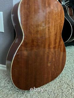 Vintage PRESTIGE Natural Finish 6-String Acoustic Guitar Made In Japan