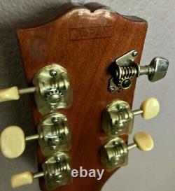 Vintage PRESTIGE Natural Finish 6-String Acoustic Guitar Made In Japan