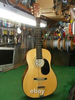 Vintage Prelude Acoustic Guitar Student model made in Taiwan for parts or repair