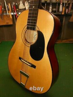 Vintage Prelude Acoustic Guitar Student model made in Taiwan for parts or repair