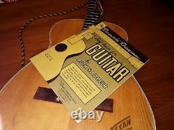 Vintage Rare Eko 1960's Texan Acoustic 6 String Guitar, Made In Italy