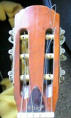Vintage Rare Espana Made In Finland Sl-1f Classic Acoustic Right Rh Guitar +case
