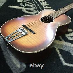 Vintage Regal F-65-GM Acoustic Parlor Guitar Made In USA