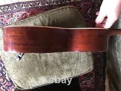 Vintage Rex Parlor Guitar project. Gretsch -made Supertone & Washburn strings