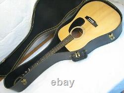 Vintage Sigma by Martin DM-5 Acoustic Guitar Made in Japan with Case DM5