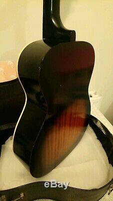 Vintage Stella Harmony Acoustic Parlor Guitar Made in USA