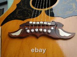 Vintage Westerngitarre Pearl Made in Japan 1970s Linkshänder