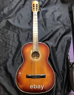 Vintage Yamaha Dynamic No. 10 Sunburst Acoustic Guitar Made in Japan