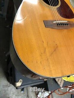 Vintage Yamaha FG 160 Gold Label Guitar Made in Japan