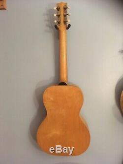 Vintage noname parlor acoustic guitar 1950's Early 1960s (United Made) USA