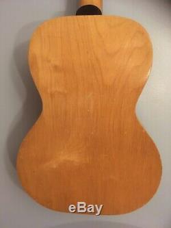 Vintage noname parlor acoustic guitar 1950's Early 1960s (United Made) USA