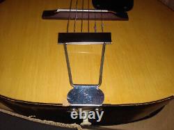 Vtg Vintage SEARS 3/4 Parlor Guitar Made in Korea In Box w Vinyl Bag PLAYS NICE