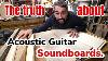 What No One Will Tell You About Acoustic Guitar Soundboards