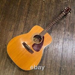 YAMAHA Acoustic Guitar FG-200 Green label Japan Vintage'70s Made Used from JPN