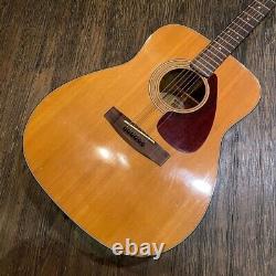 YAMAHA Acoustic Guitar FG-200 Green label Japan Vintage'70s Made Used from JPN
