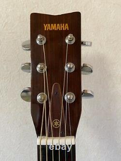 YAMAHA FG-152 Acoustic Guitar Made in Japan Vintage Orange Label Good Sounds QQ