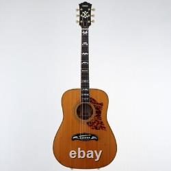 YAMAHA Used N-1000 Natural Made in Japan Dreadnought Acoustic Guitar withCase