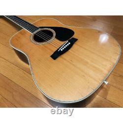 Yamaha Acoustic Guitar Orange Label Vintage Made In Japan