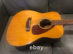 Yamaha FG160 Acoustic Guitar, Made In Taiwan 1972. No Breaks Or Repairs