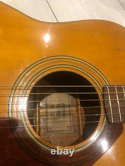 Yamaha FG160 Acoustic Guitar, Made In Taiwan. No Breaks Or Repairs