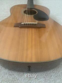 Yamaha FG75 Vintage And Rare Early 70 Acoustic Guitar NipponGakki Made In Japan