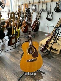 Yamaha FG-110 Folk Acoustic Guitar (1967-1974 Yellow Label, Made in Taiwan)