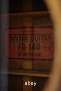 Yamaha FG-140 1970s Dreadnought (Red Label, Made in Japan)