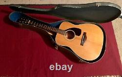 Yamaha FG-180 Nippon Gakki Red Label Acoustic Guitar 1960's/1970s made in Japan