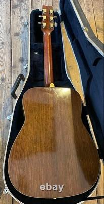 Yamaha FG-300J Acoustic Guitar Black Label with Hard Case Made in Japan From JAPAN