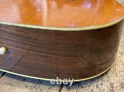Yamaha FG-300J Acoustic Guitar Black Label with Hard Case Made in Japan From JAPAN