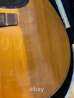 Yamaha FG-300J Acoustic Guitar Black Label with Hard Case Made in Japan From JAPAN