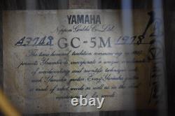 Yamaha GC-5M from 1978, Made in Japan, never used, with original hard case