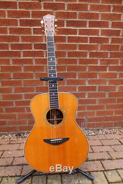 Yamaha LS-500 Guitar + Case, Solid Rosewood Spruce Made in Japan