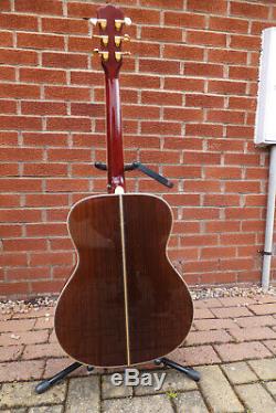 Yamaha LS-500 Guitar + Case, Solid Rosewood Spruce Made in Japan
