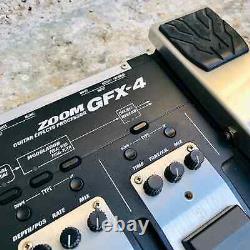 Zoom GFX-4 Guitar Multi-Effect Processor Pedalboard Made in Japan MIJ with box