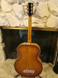 1936, Gibson L-5 Acoustic Archtop Guitar, Great Action &tone Made In Kalamazoo Etats-unis