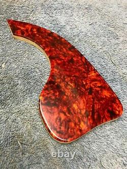1966 Lgo Transparent Tortuise Celluloïde Pickguard Fait Pour Le Projet Gibson Nouveau