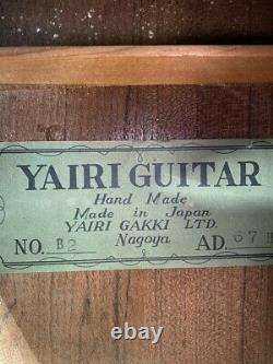 1967 Yairi Gakki B2 Guitare Classique Fabriquée Au Japon Avec Étui (sadao Yairi I Think)