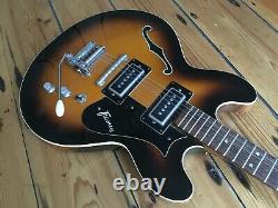 1970 Framus Atlantic Semi Acoustic 335 Guitare Électrique Made In Germany