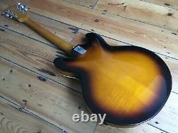 1970 Framus Atlantic Semi Acoustic 335 Guitare Électrique Made In Germany