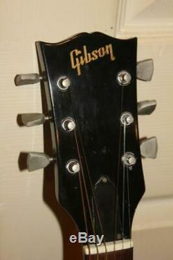 1975 Gibson J-50 Guitare Acoustique Deluxe Natural Made USA Les Paul Signé! ^