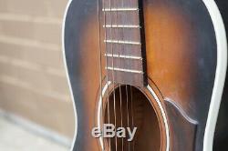 1975 Harmony H1221 Sunburst Acoustique 3/4 Parlor Guitare, Made In Usa, 319,1221000