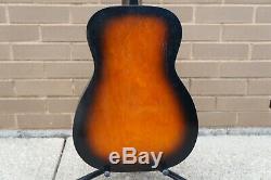 1975 Harmony H1221 Sunburst Acoustique 3/4 Parlor Guitare, Made In Usa, 319,1221000