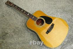 1976made Vintage Guitare Acoustique K Yairi Yw-600 Ebony D'épinette Solide Fabriqué Au Japon