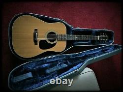 1979 Sigma Dm18 Guitare Avec Blue Martin Case Solid Spruce Top Mij Made In Japan