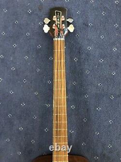 1980 Eko Ba4 Acoustic Bass Fabriqué En Italie (disponible Le 2 Février Comme Je Suis À L'étranger)